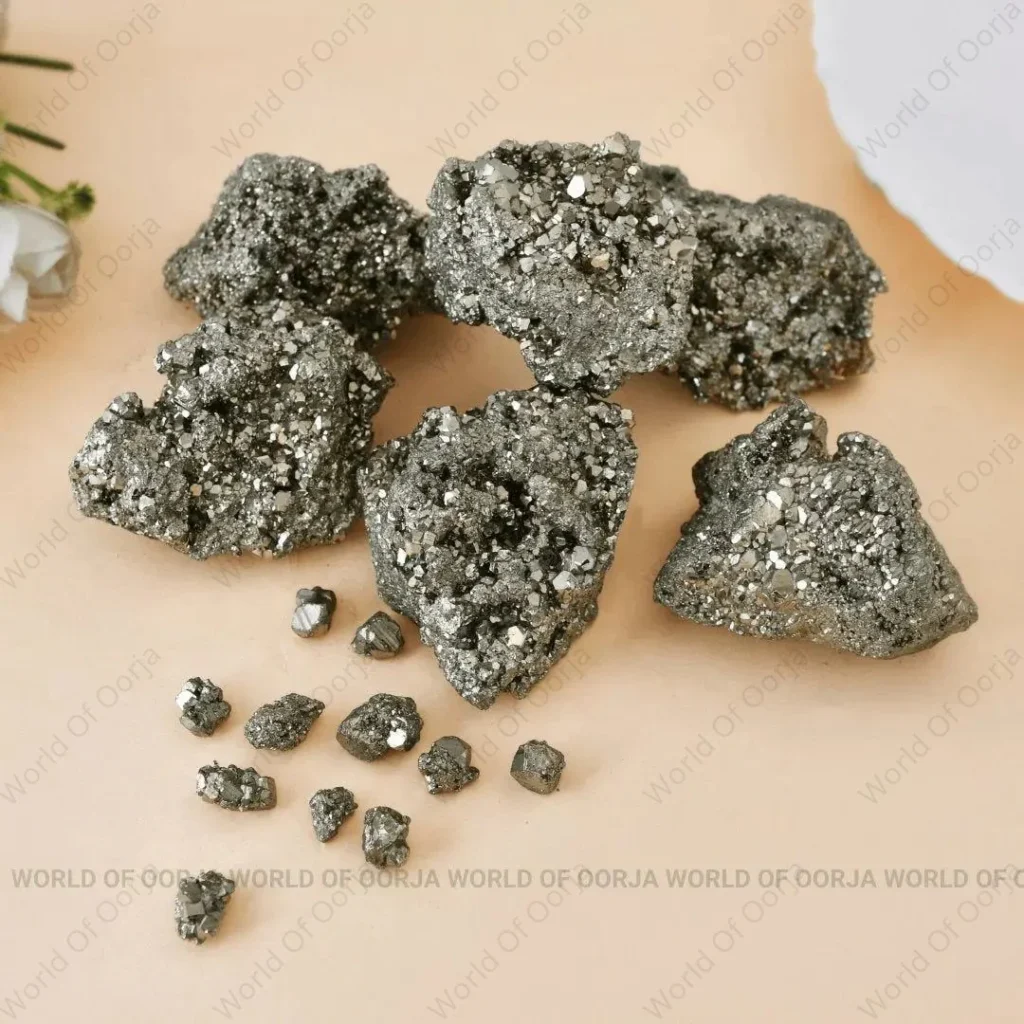Raw Pyrite Cluster